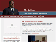 Tablet Screenshot of melvingreer.com